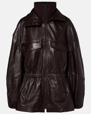 Frankie Shop Lederjacke Carnaby - Schwarz