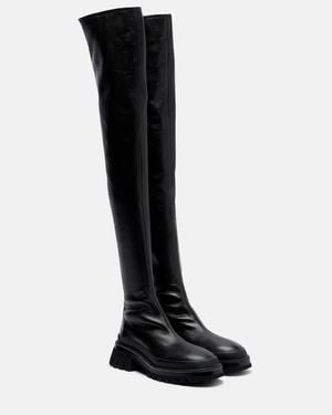 KHAITE Stivali Fallon Cuissardes - Nero