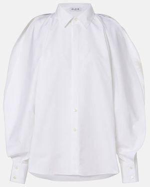 Alaïa Cotton Shirt - White