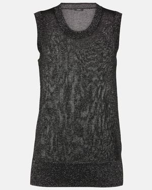 JOSEPH Jersey Tank Top - Black