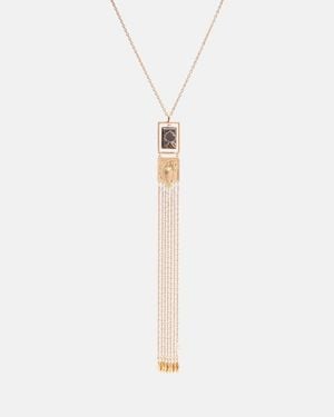 Chloé Halskette Amulet - Weiß