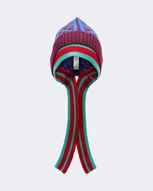 Dries Van Noten Wool Beanie - Red