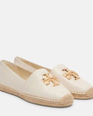 Tory Burch Espadrilles Eleanor Aus Leder - Natur