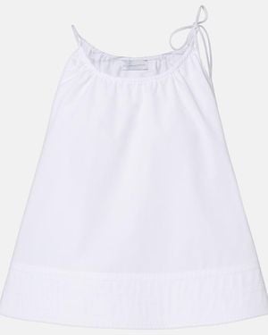 Stella McCartney Cotton Poplin Top - White
