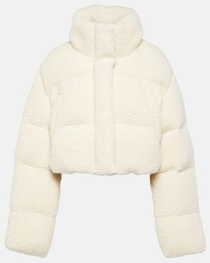 CORDOVA Kozzy Cropped Wool-Blend Puffer Jacket - Natural