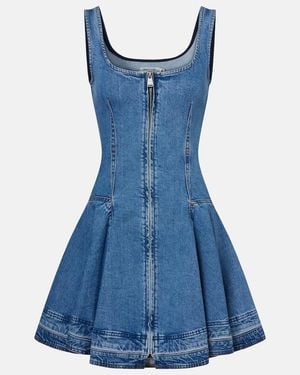 Jonathan Simkhai Eleodra Denim Minidress - Blue