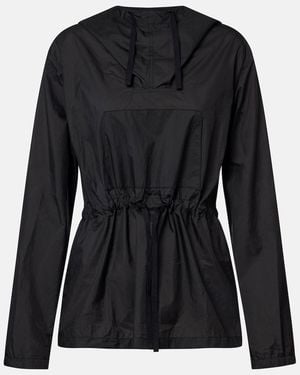 The Row Beloura Hooded Technical Jacket - Black