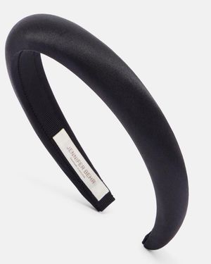 Jennifer Behr Tori Satin Headband - Blue
