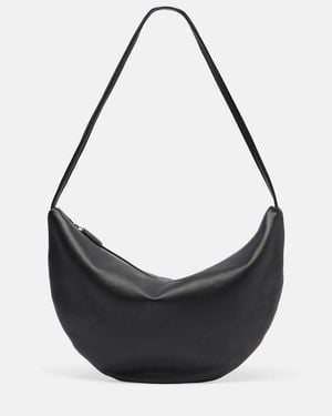 The Row Schultertasche Izzy Aus Leder - Schwarz