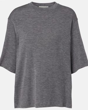 Rohe Wool T-Shirt - Grey