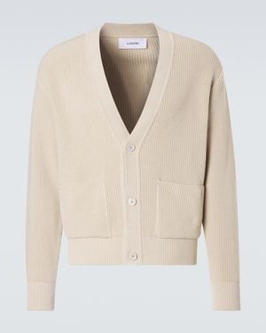 Lardini Cardigan Aus Baumwolle - Natur