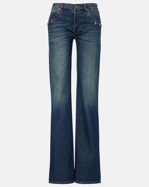 Gucci Horsebit Straight Jeans - Blue