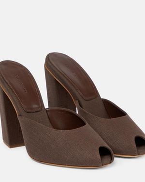 Gia Borghini Rosie 38 Mules - Brown