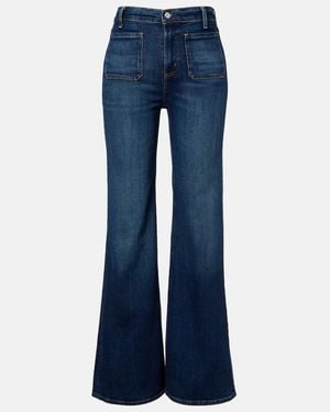 Citizens of Humanity Kimberly Mid-Rise Flared Jeans - Blue