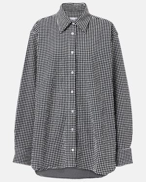 Hunza G Oversize-Hemd - Blau