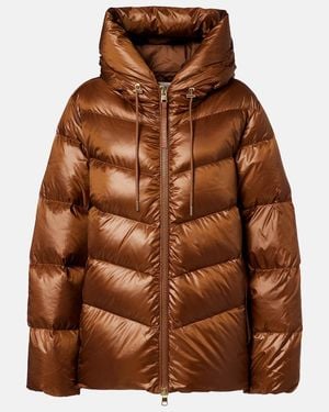 Varley Madelina Down Jacket - Brown