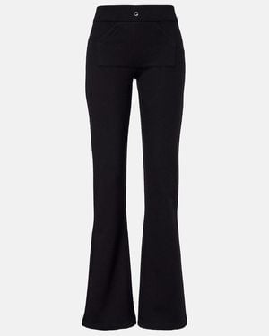 Coperni Low-Rise Cotton-Blend Sweatpants - Blue