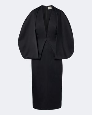 KHAITE Midikleid Dakota - Schwarz