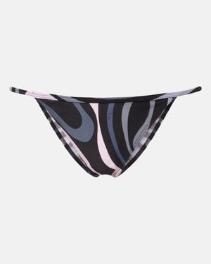 PUCCI Slip Bikini Marmo - Nero
