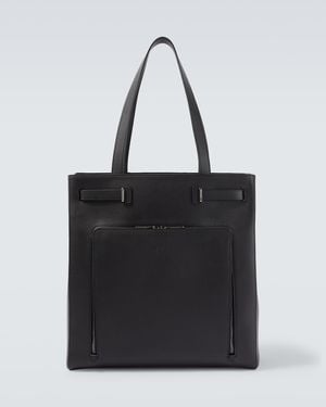 Christian Louboutin Kypipouch Leather Tote Bag - Black