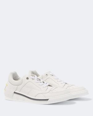 Fendi Leather Sneakers - White