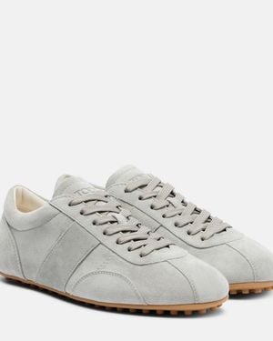 Tod's Classic Suede Sneakers - White
