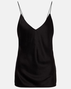Blazé Milano Manipur Satin Camisole - Black