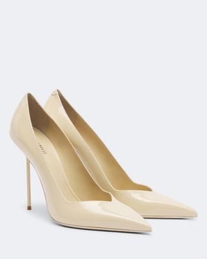 Paris Texas Lidia Patent Leather Pumps - Natural