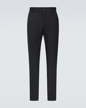 Undercover Wool Tapered Trousers - Blue