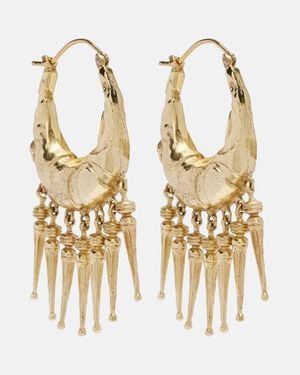 ALÉMAIS Le Jardin Spike Hood Earrings - Metallic