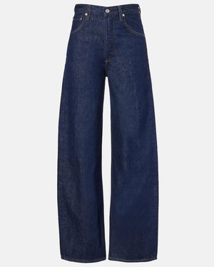 Citizens of Humanity Ayla High-Rise Wide-Leg Jeans - Blue