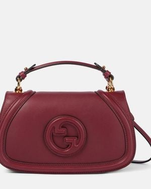 Gucci Bolso Blondie Small De Piel - Morado