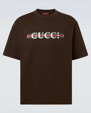 Brown Gucci T-shirts for Men | Lyst