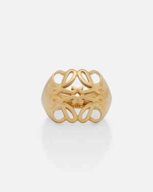 Loewe Ring Anagram Bombe - Mettallic