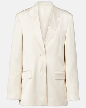 TOTEME Satin Blazer - Natural