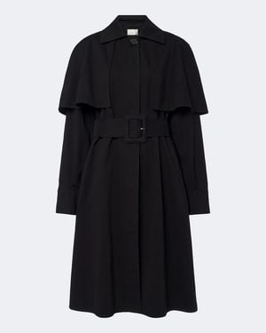 The Row Trenchcoat Ayana Aus Baumwolle - Schwarz