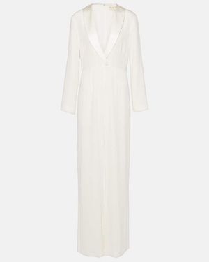 RIXO London Emilia Bridal Jumpsuit - White