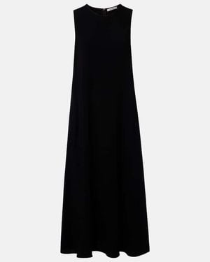 Asceno Jersey Midi Dress - Black