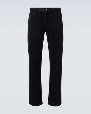Calvin Klein 02 Mid-Rise Straight Jeans - Black