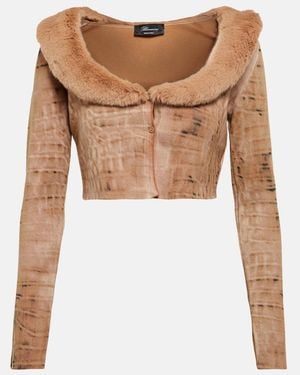Blumarine Cardigan - Braun