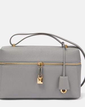 Loro Piana Extra Medium Leather Shoulder Bag - Metallic