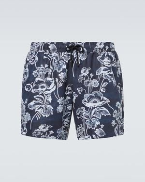 Commas Costume Da Bagno Con Stampa - Blu