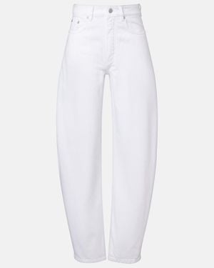 Alaïa Jeans Barrel - Blanco