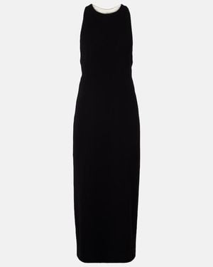 TOTEME Cady Maxi Dress - Black