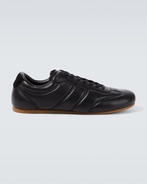 Lemaire Sneakers Aus Leder - Schwarz