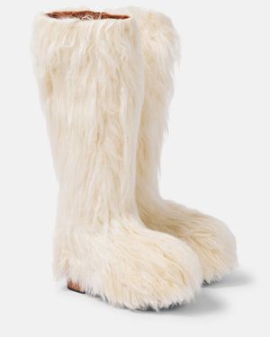 Acne Studios Botas Altas Barlo - Neutro