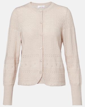 Eres Cardigan Trio De Lana Y Cachemir - Neutro