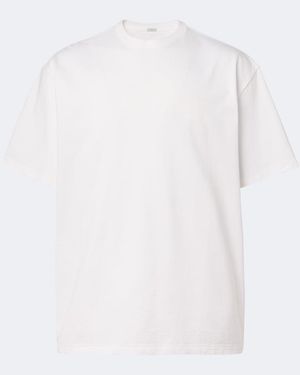 A.PRESSE Cotton T-Shirt - White