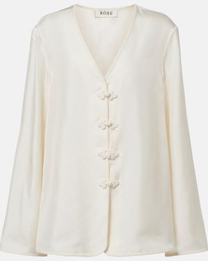 Rohe Silk Blouse - White