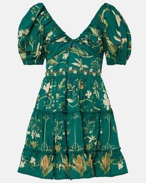 Agua Bendita Manzanilla Esmeralda Dress - Green